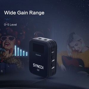 میکروفون یقه ای بی سیم سینکو مدل G2.A2